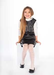 patterned children's tights