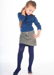 patterned children's tights